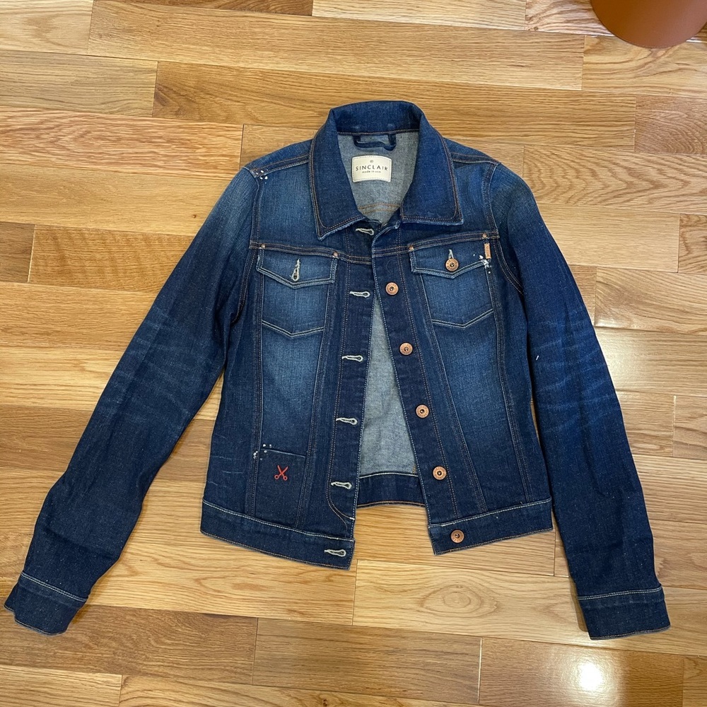 Sinclair distressed jean jacket